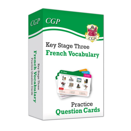 Coordination Group Publications Ltd (CGP) KS3 French: Vocabulary Practice Question Cards (inbunden, eng)