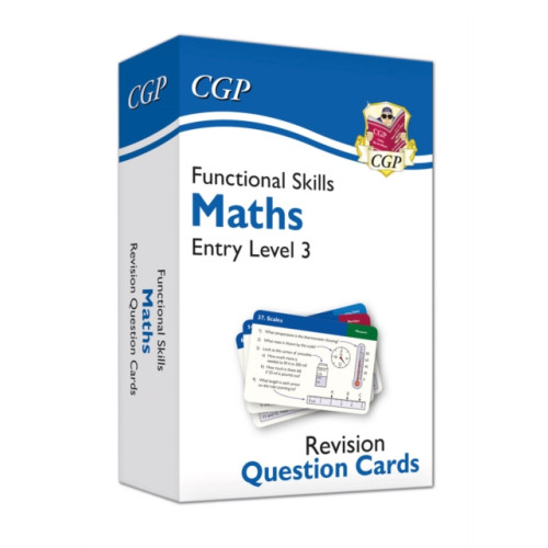 Coordination Group Publications Ltd (CGP) Functional Skills Maths Revision Question Cards - Entry Level 3 (inbunden, eng)
