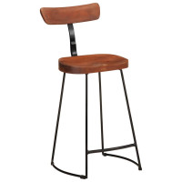 Produktbild för Barstolar 2 st 49x43x88 cm mango i massivt trä