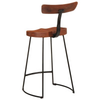Produktbild för Barstolar 2 st 49x43x88 cm mango i massivt trä