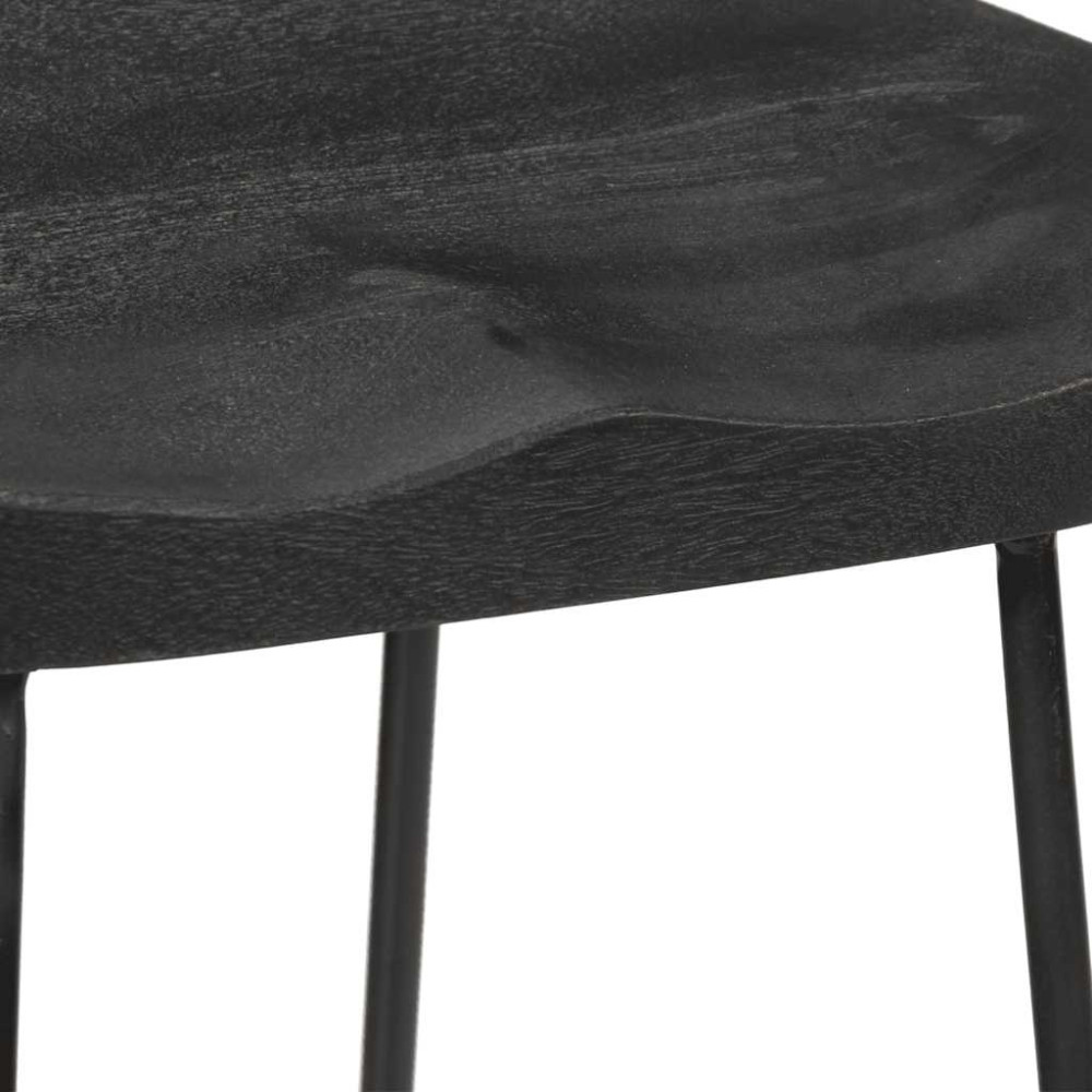 Produktbild för Barstolar 2 st 45x40x78 cm mango i massivt trä