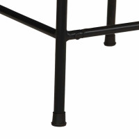 Produktbild för Barstolar 4 st 46x35,5x80 cm massivt trä grov mango