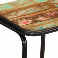 Produktbild för Barstolar 4 st 46x35,5x80 cm massivt trä återvunnet