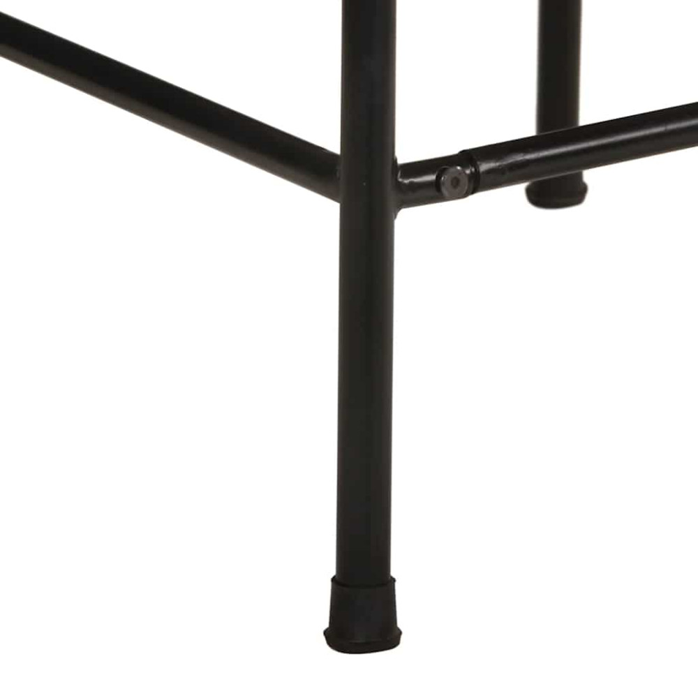 Produktbild för Barstolar 4 st 46x35,5x70 cm massivt trä grov mango