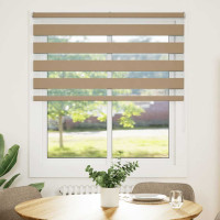 Produktbild för Rullgardin zebra 120x100 cm tyg bredd 115,9 cm polyester
