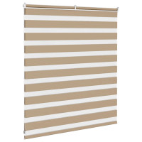 Produktbild för Rullgardin zebra 120x100 cm tyg bredd 115,9 cm polyester