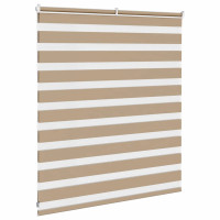 Produktbild för Rullgardin zebra 125x100 cm tyg bredd 120,9 cm polyester