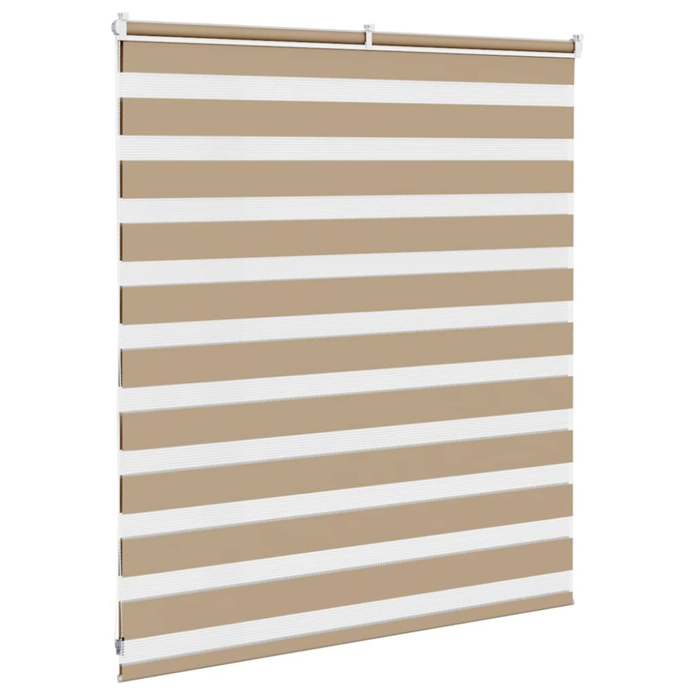 Produktbild för Rullgardin zebra 135x100 cm tyg bredd 130,9 cm polyester
