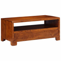 Produktbild för Soffbord 90x50x40 cm massivt akaciaträ