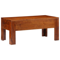 Produktbild för Soffbord 90x50x40 cm massivt akaciaträ