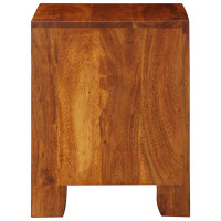 Produktbild för Sängbord 2 st 40x35x45 cm massivt trä akacia