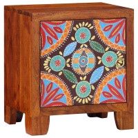 Produktbild för Sängbord 2 st 40x30x45 cm massivt trä akacia