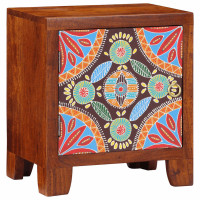 Produktbild för Sängbord 2 st 40x30x45 cm massivt trä akacia