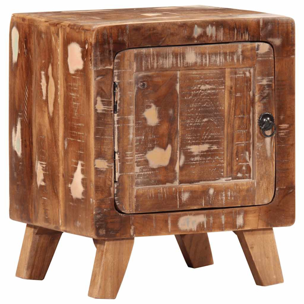 Produktbild för Sängbord 2 st 40x32x46 cm massivt trä återvunnet