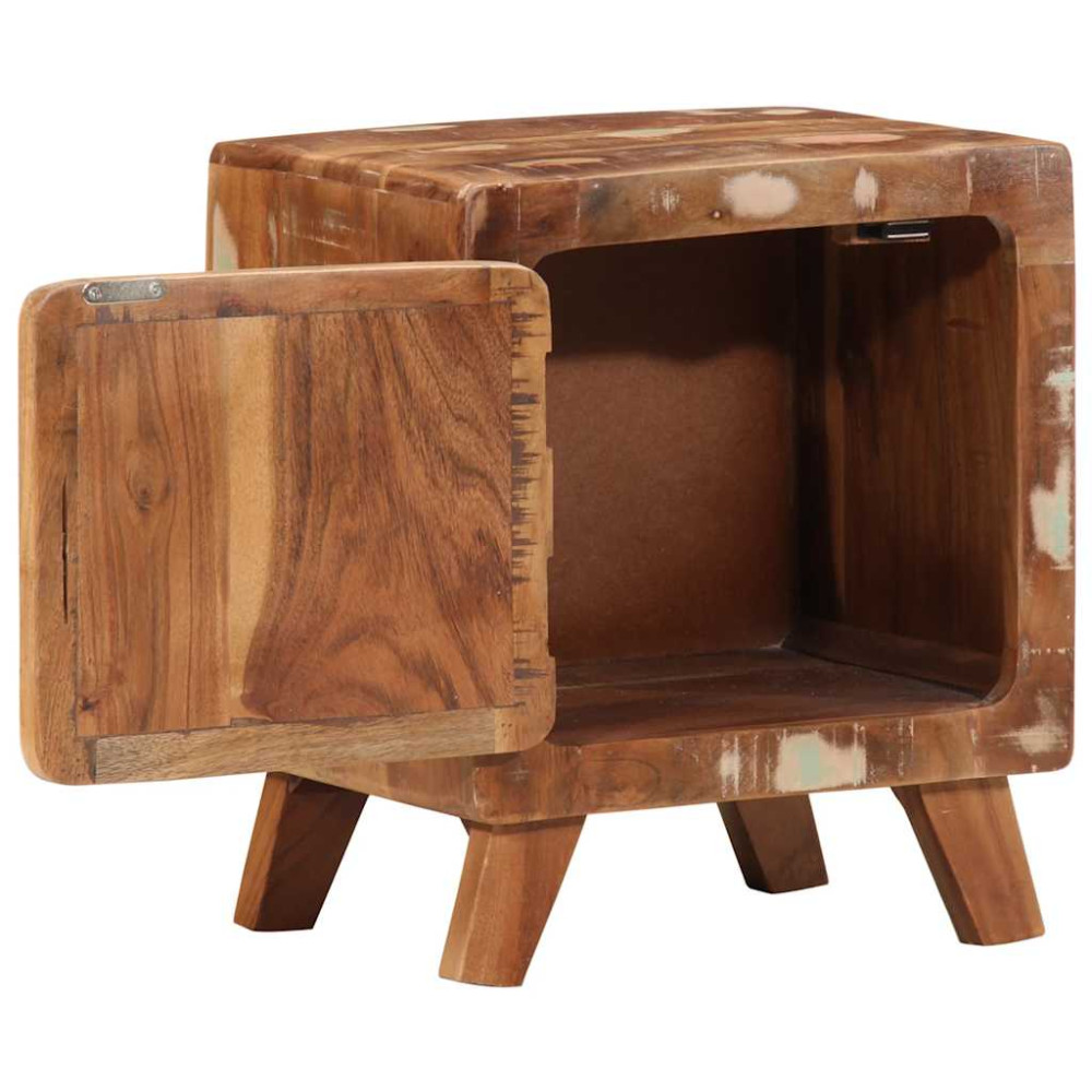 Produktbild för Sängbord 2 st 40x32x46 cm massivt trä återvunnet