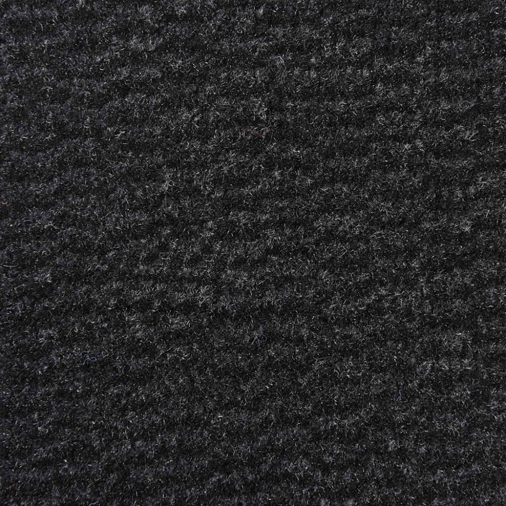 Produktbild för Dörrmatta svart 80x120 cm
