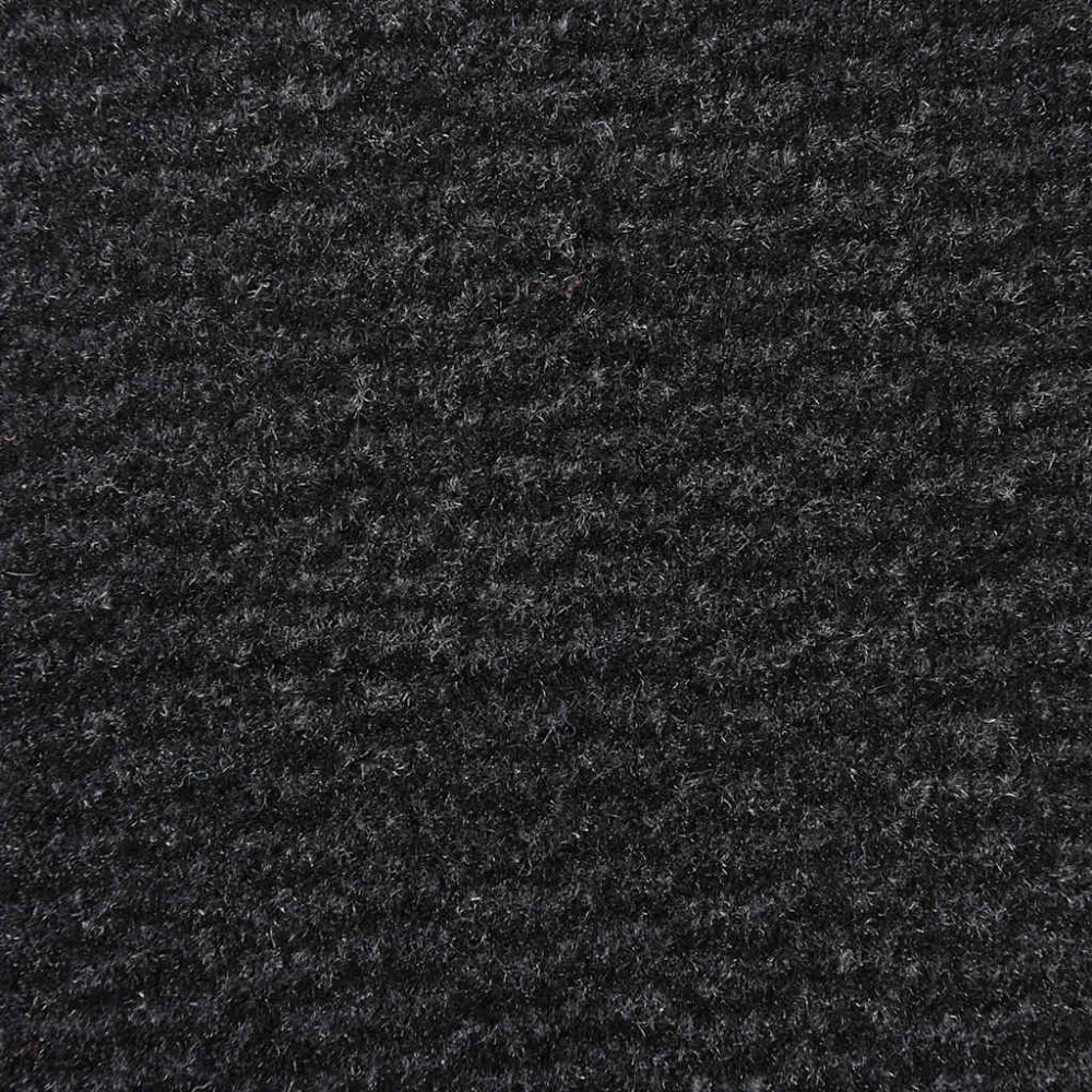 Produktbild för Dörrmatta svart 90x150 cm