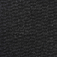 Produktbild för Dörrmatta svart 90x150 cm