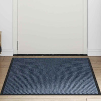 Produktbild för Dörrmatta blå 90x120 cm
