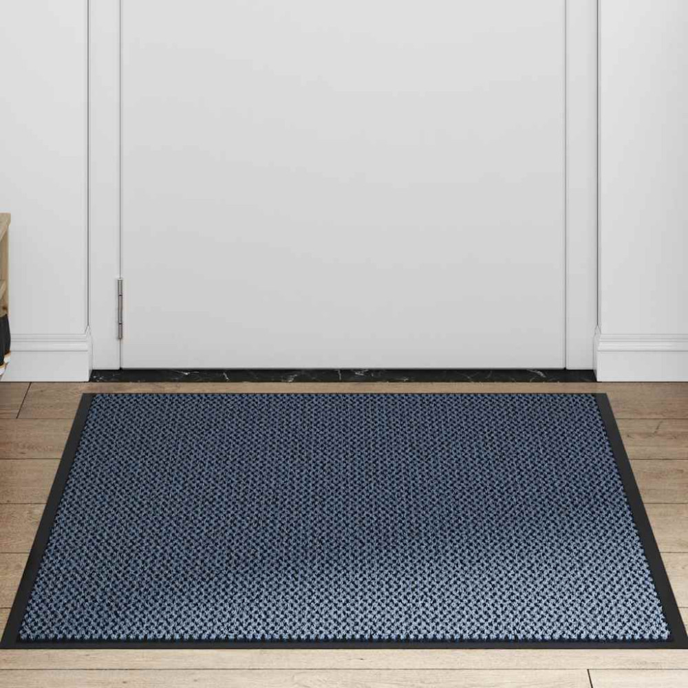 Produktbild för Dörrmatta blå 90x150 cm