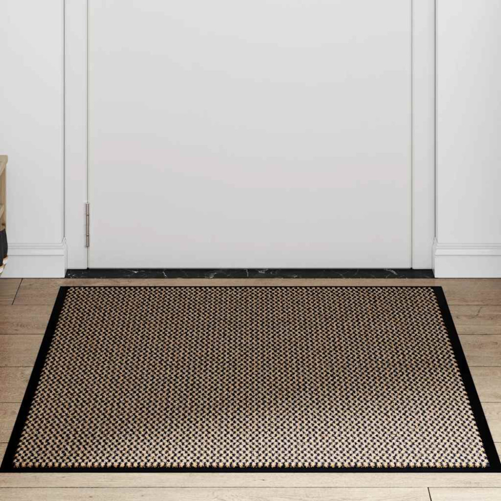 Produktbild för Dörrmatta brun 80x120 cm