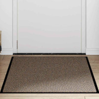 Produktbild för Dörrmatta brun 80x120 cm