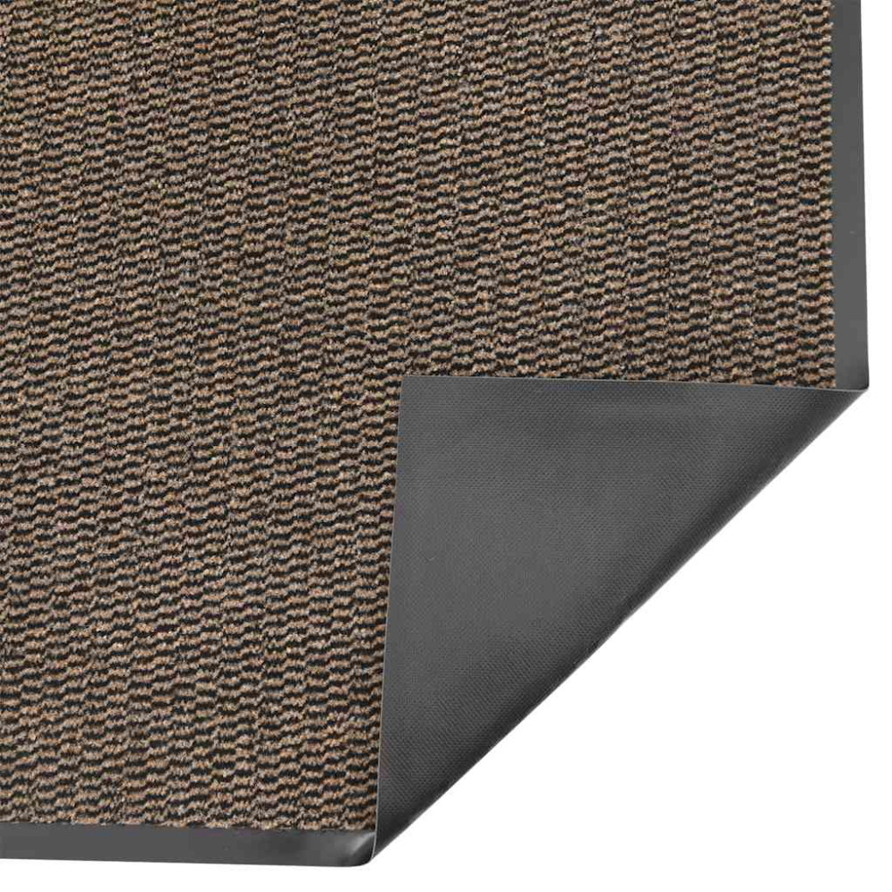 Produktbild för Dörrmatta brun 80x120 cm