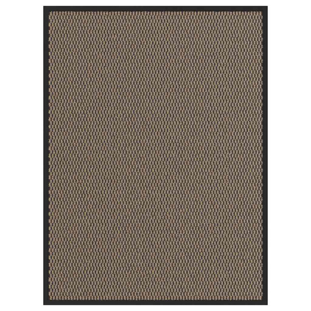 Produktbild för Dörrmatta brun 90x120 cm
