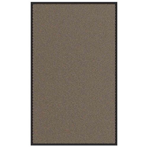 vidaXL Dörrmatta brun 90x150 cm