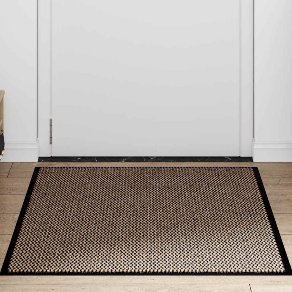 Produktbild för Dörrmatta brun 90x150 cm
