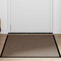 Produktbild för Dörrmatta brun 90x150 cm