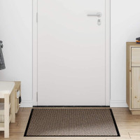 Produktbild för Dörrmatta brun 90x150 cm