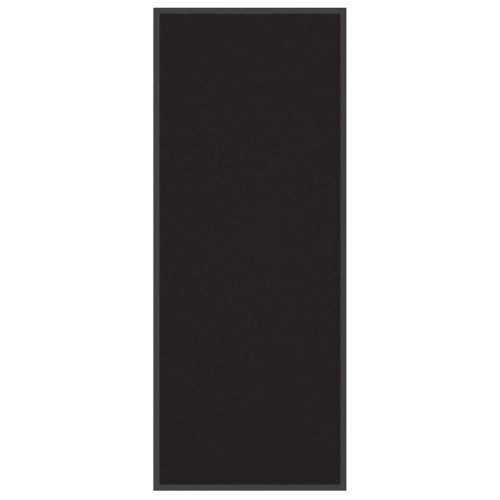 vidaXL Dörrmatta svart 60x150 cm
