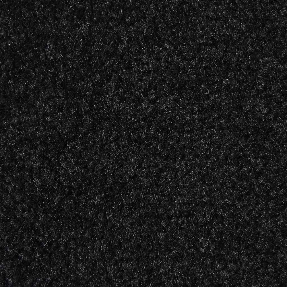 Produktbild för Dörrmatta svart 80x120 cm