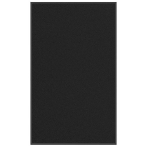 vidaXL Dörrmatta svart 90x150 cm