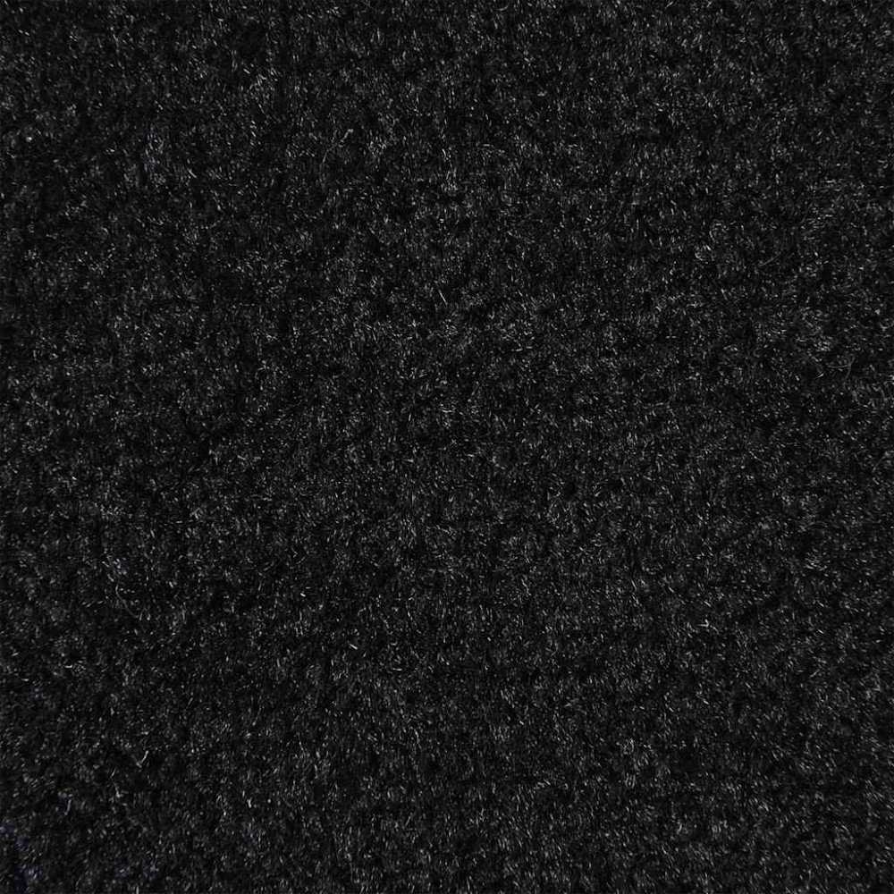 Produktbild för Dörrmatta svart 90x150 cm