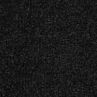 Produktbild för Dörrmatta svart 115x400 cm
