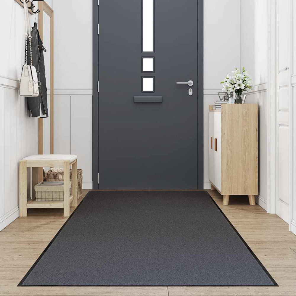 Produktbild för Dörrmatta antracit 115x400 cm