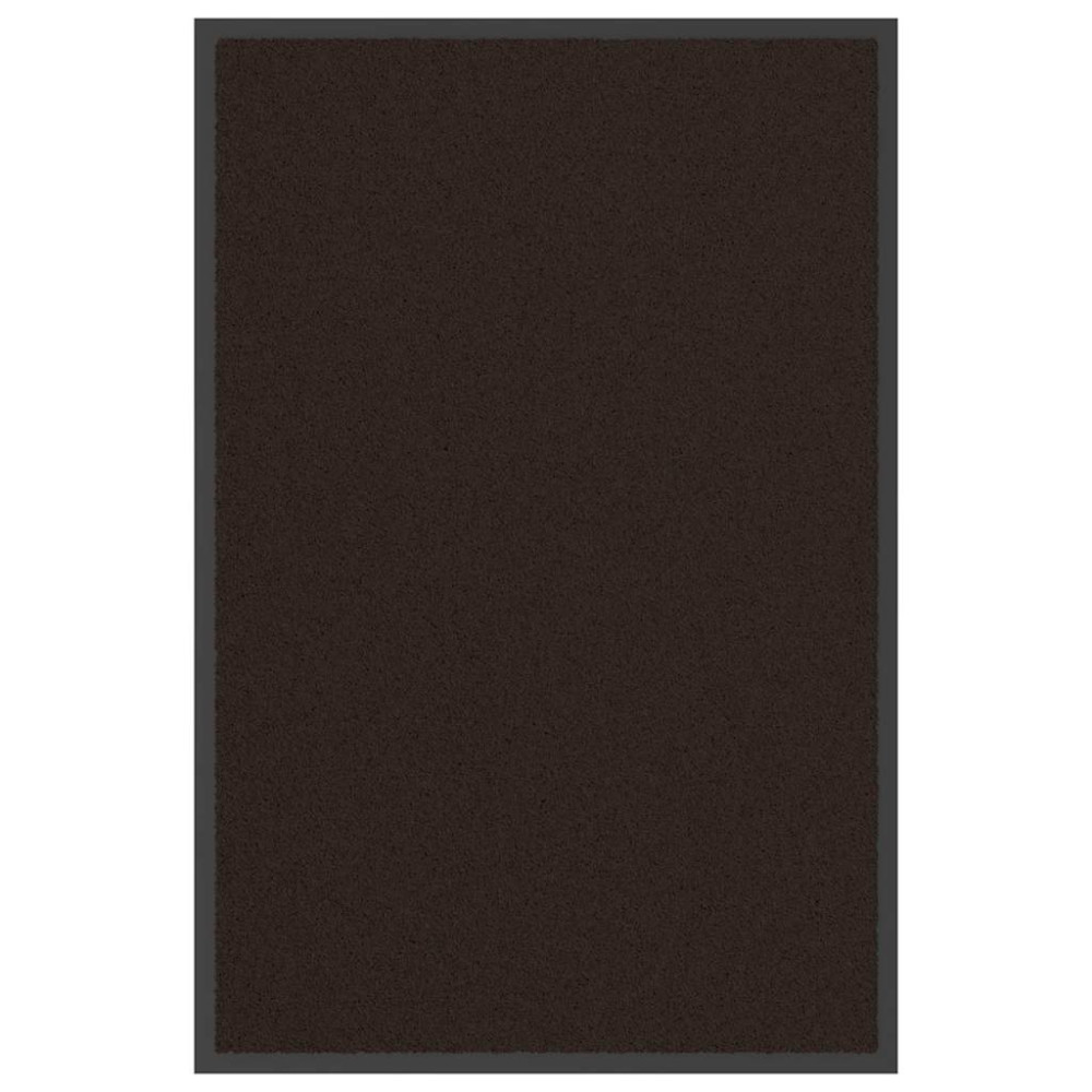 Produktbild för Dörrmatta brun 60x90 cm