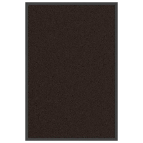 vidaXL Dörrmatta brun 60x90 cm