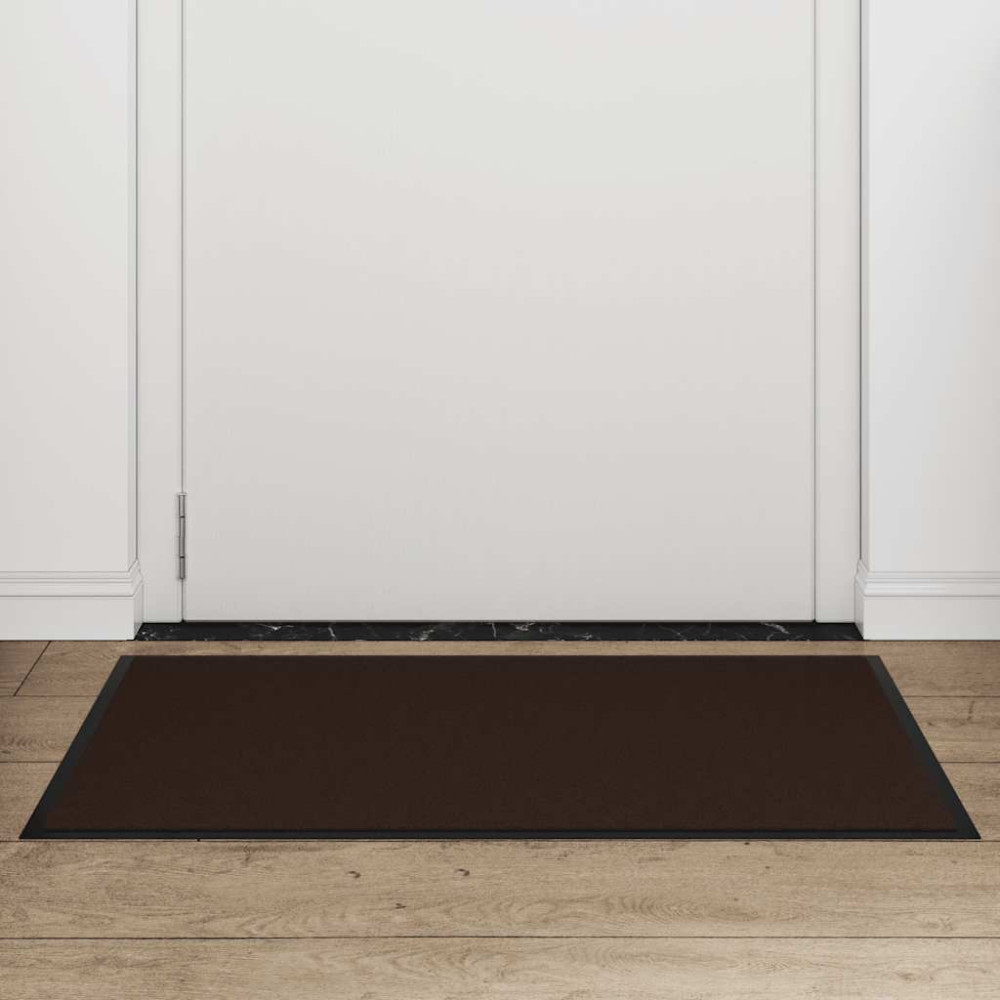 Produktbild för Dörrmatta brun 60x90 cm