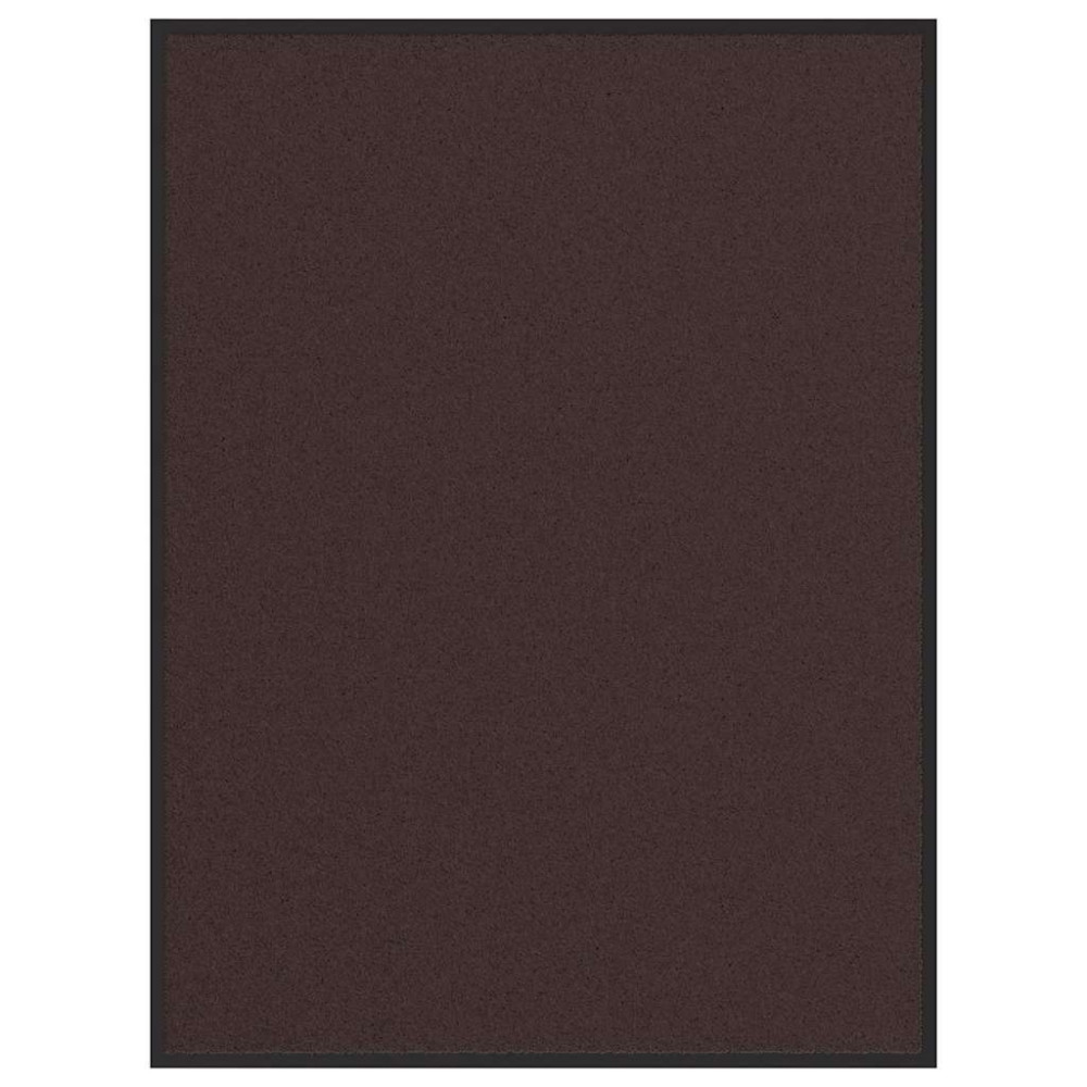 Produktbild för Dörrmatta brun 90x120 cm