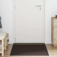 Produktbild för Dörrmatta brun 90x120 cm