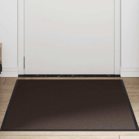 Produktbild för Dörrmatta brun 90x120 cm