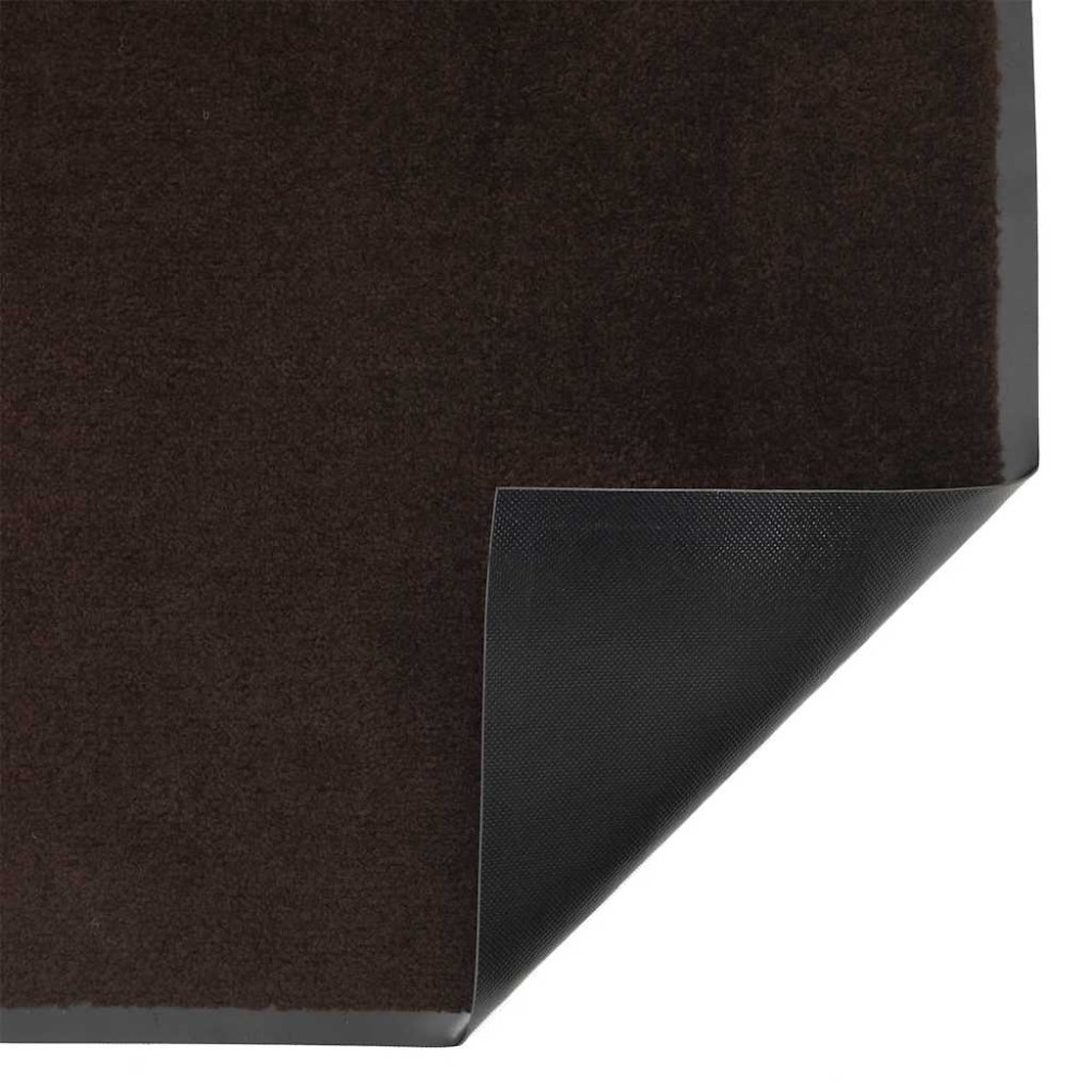 Produktbild för Dörrmatta brun 90x120 cm