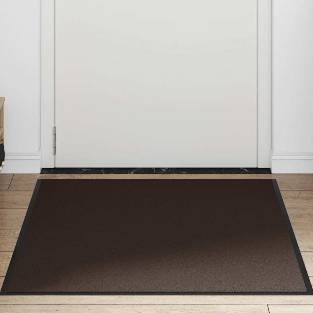 Produktbild för Dörrmatta brun 90x150 cm