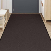 Produktbild för Dörrmatta brun 115x300 cm