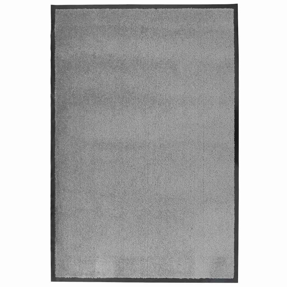 Produktbild för Dörrmatta grå 60x90 cm
