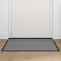 Produktbild för Dörrmatta grå 60x90 cm