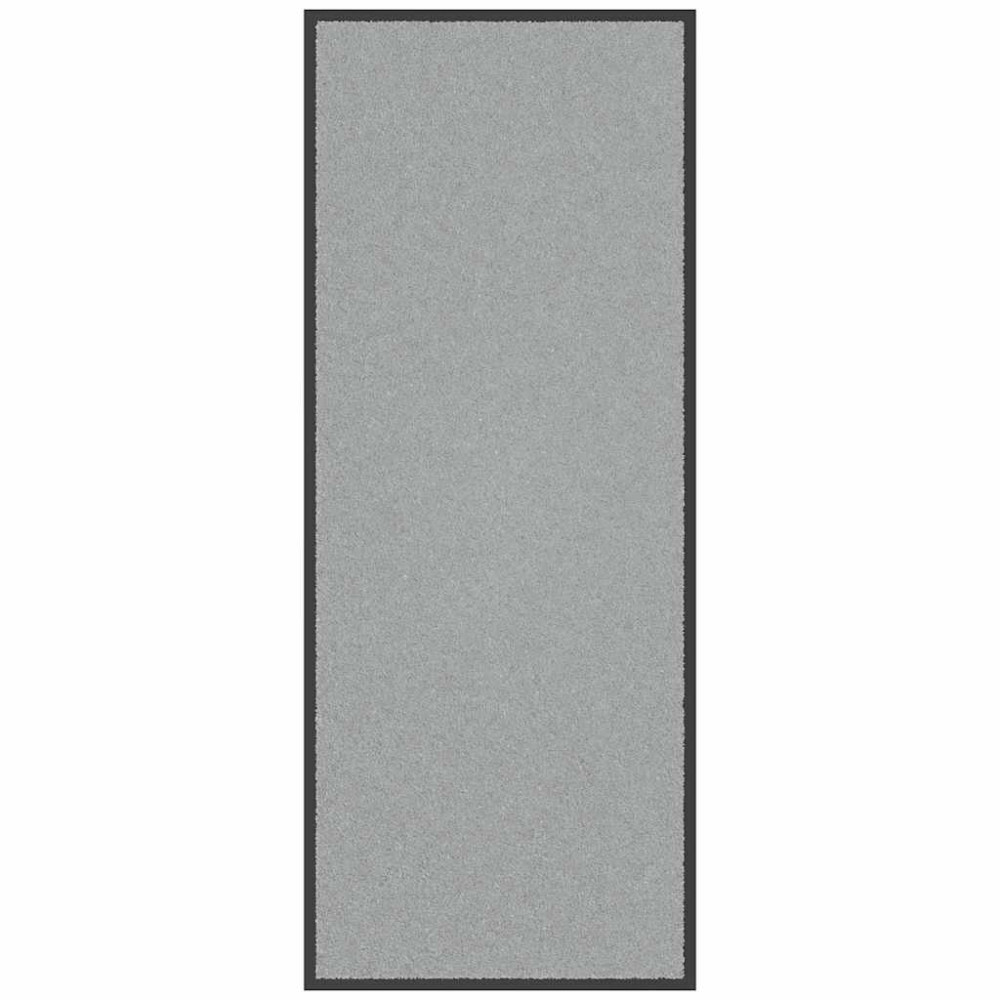 Produktbild för Dörrmatta grå 60x150 cm